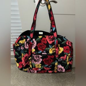 Vera Bradley overnight large duffel bag.
